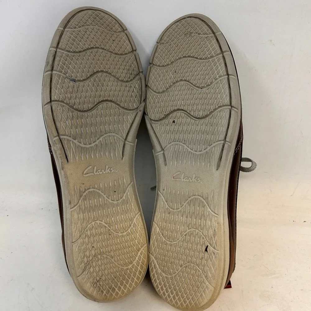 Clarks Artisan Brown Leather Chukka Boots Men's 11M‎ US Moccasin